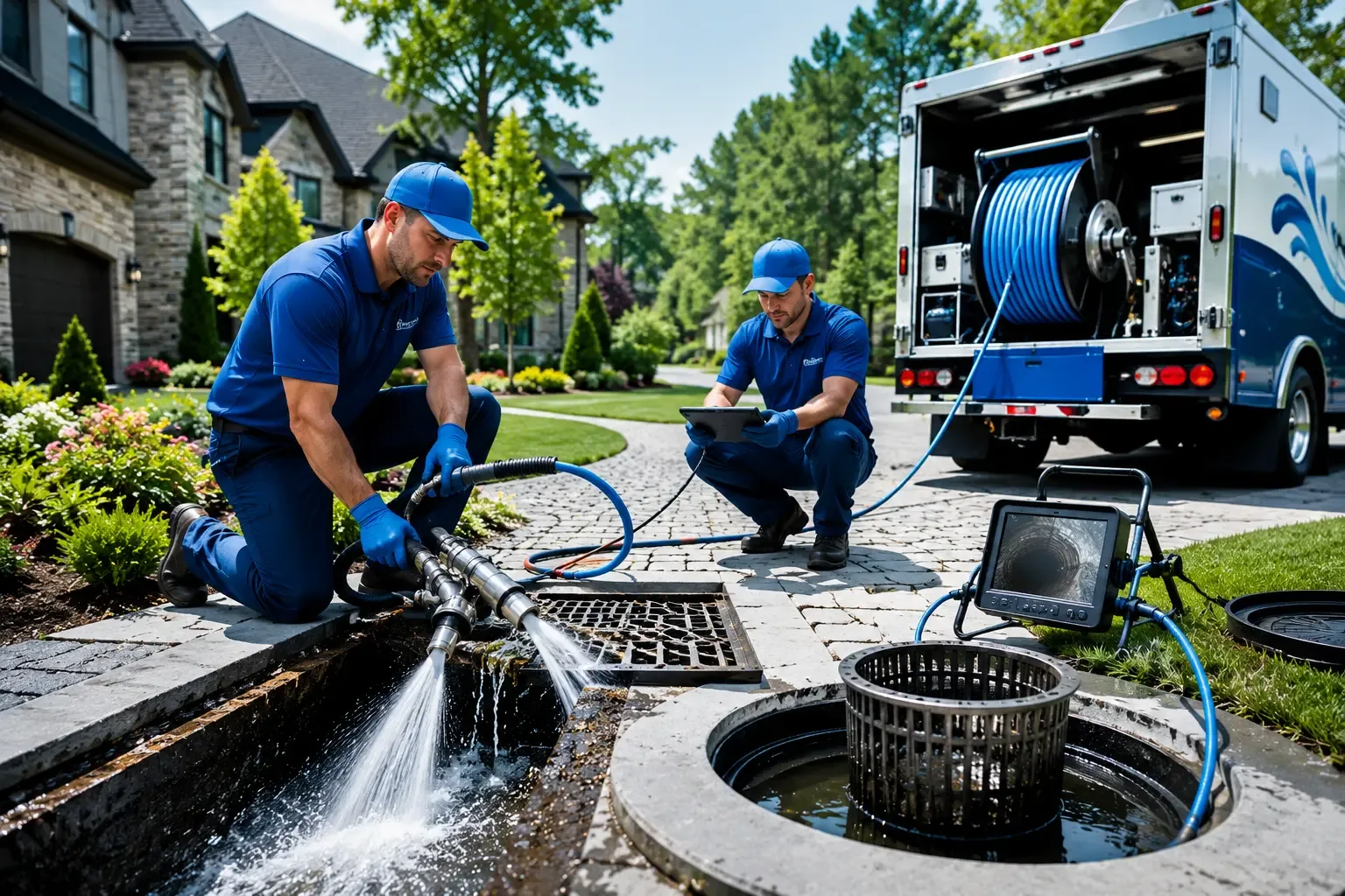 Local outdoor drain cleaning professionals in Plainville, IN